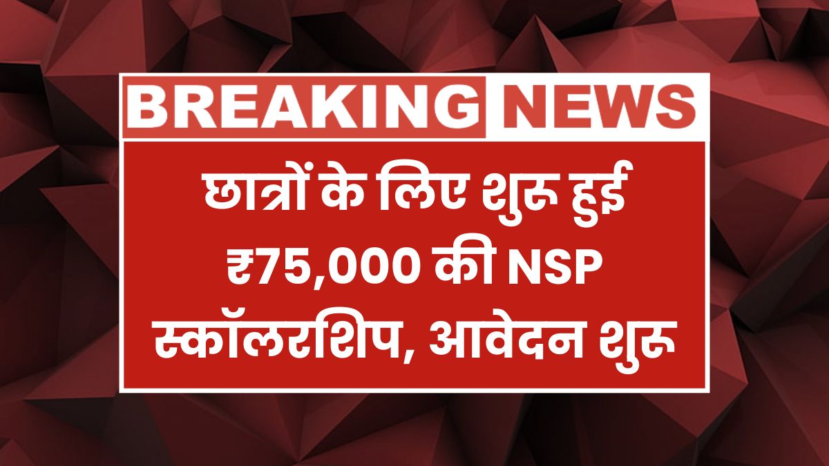 NSP Scholarship 2025